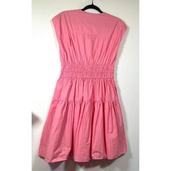 Derek Lam 10 Crosby Women’s Tora Mini Dress Size 6 Sleeveless V-neckline - Picture 9 of 10